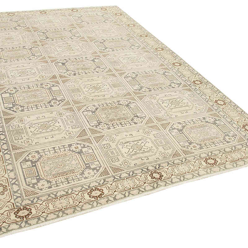 Vintage Turkish Hand-Knotted Rug - 6' 5" x 9' 7" (77" x 115") - K0075645