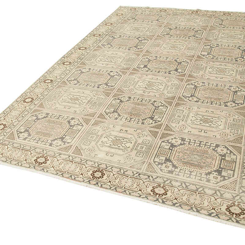 Vintage Turkish Hand-Knotted Rug - 6' 5" x 9' 7" (77" x 115") - K0075645