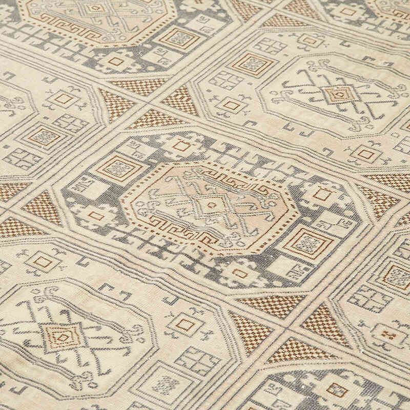 Vintage Turkish Hand-Knotted Rug - 6' 5" x 9' 7" (77" x 115") - K0075645