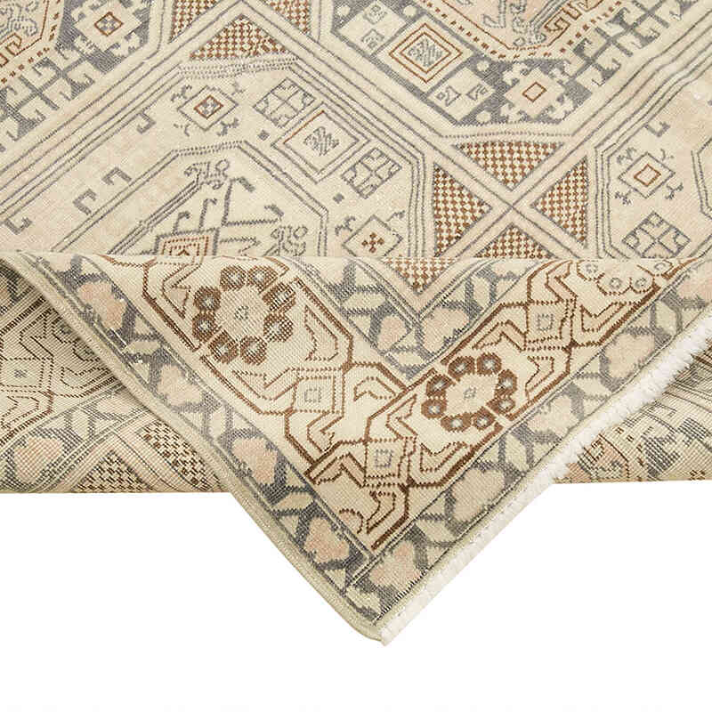 Vintage Turkish Hand-Knotted Rug - 6' 5" x 9' 7" (77" x 115") - K0075645