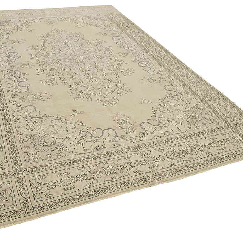 Alfombra Vintage Turca Anudada a Mano - 205 cm x 316 cm - K0075647