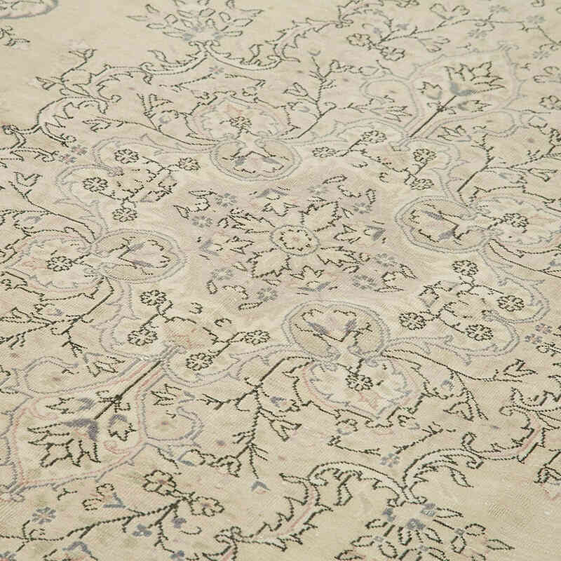 Alfombra Vintage Turca Anudada a Mano - 205 cm x 316 cm - K0075647
