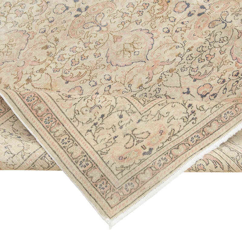 Vintage Turkish Hand-Knotted Rug - 6' 7" x 9' 9" (79" x 117") - K0075650