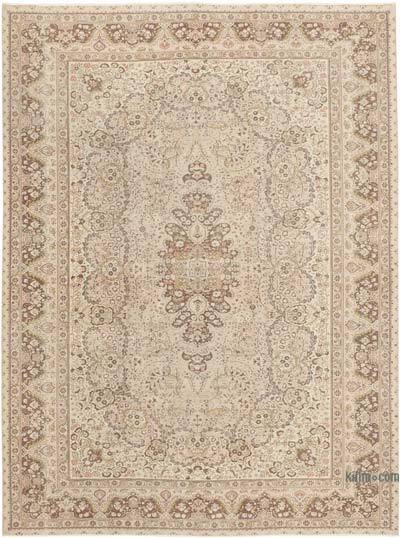 Alfombra Vintage Turca Anudada a Mano - 215 cm x 289 cm