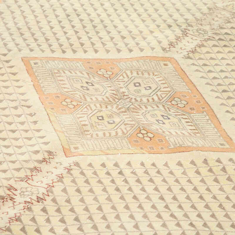Alfombra Vintage Turca Anudada a Mano - 201 cm x 288 cm - K0075652