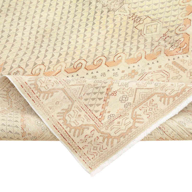 Alfombra Vintage Turca Anudada a Mano - 201 cm x 288 cm - K0075652