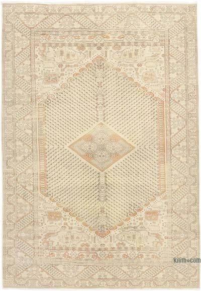El Dokuma Vintage Halı - 201 cm x 288 cm