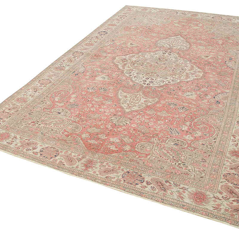 Vintage Turkish Hand-Knotted Rug - 6' 3" x 9' 6" (75" x 114") - K0075654