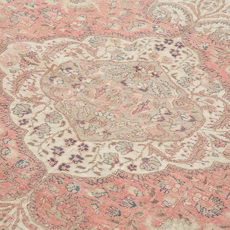 Vintage Turkish Hand-Knotted Rug - 6' 3" x 9' 6" (75" x 114") - K0075654