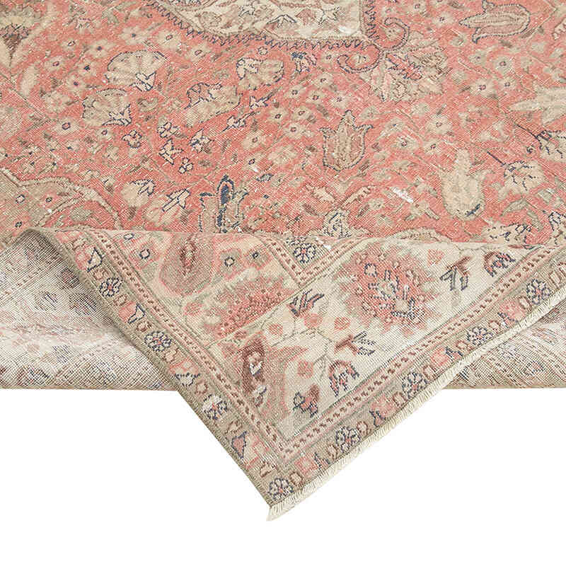 Vintage Turkish Hand-Knotted Rug - 6' 3" x 9' 6" (75" x 114") - K0075654