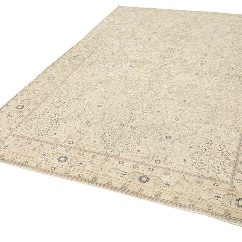 Alfombra Vintage Turca Anudada a Mano - 196 cm x 285 cm - K0075655