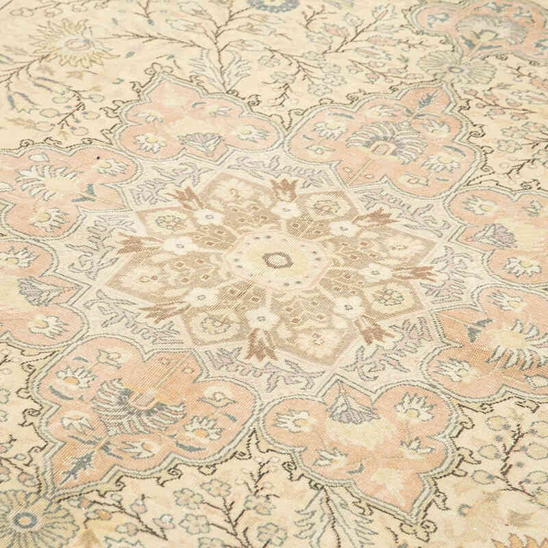 Alfombra Vintage Turca Anudada a Mano - 192 cm x 304 cm - K0075656