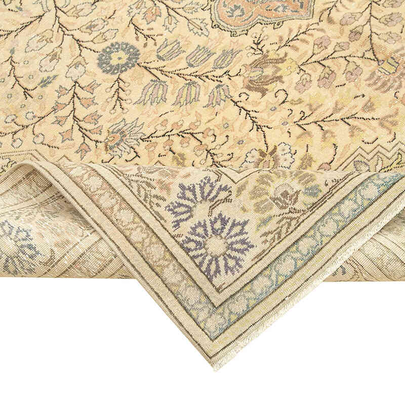 Alfombra Vintage Turca Anudada a Mano - 192 cm x 304 cm - K0075656