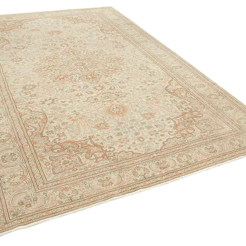 Vintage Turkish Hand-Knotted Rug - 6' 6" x 9' 10" (78" x 118") - K0075657
