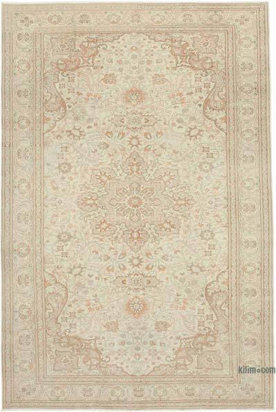 Alfombra Vintage Turca Anudada a Mano - 198 cm x 300 cm