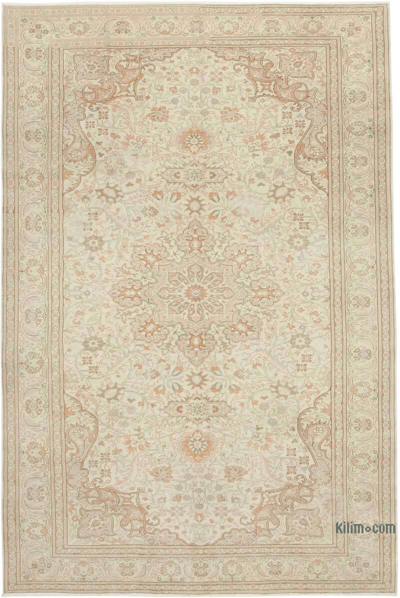Vintage Turkish Hand-Knotted Rug - 6' 6" x 9' 10" (78" x 118") - K0075657