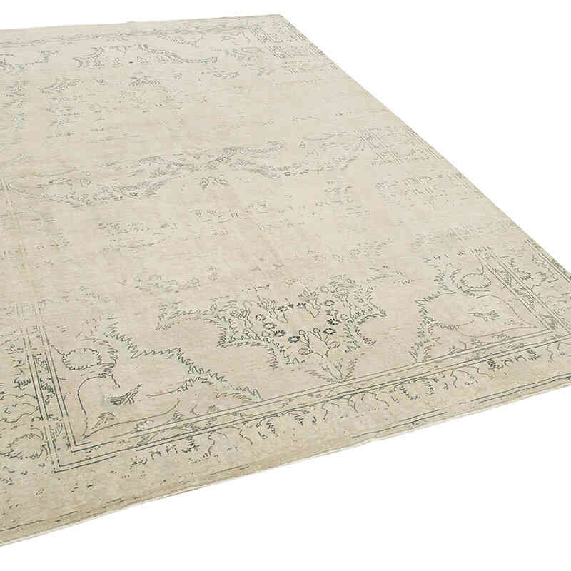 Vintage Turkish Hand-Knotted Rug - 6' 3" x 9' 4" (75" x 112") - K0075659
