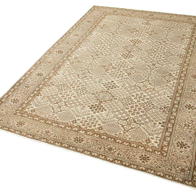 Vintage Turkish Hand-Knotted Rug - 4' 9" x 7' 2" (57" x 86") - K0075660
