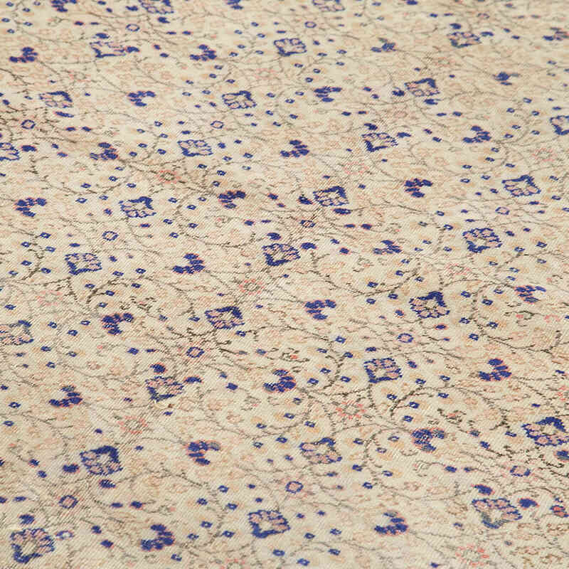 Vintage Turkish Hand-Knotted Rug - 6' 3" x 8' 8" (75" x 104") - K0075661