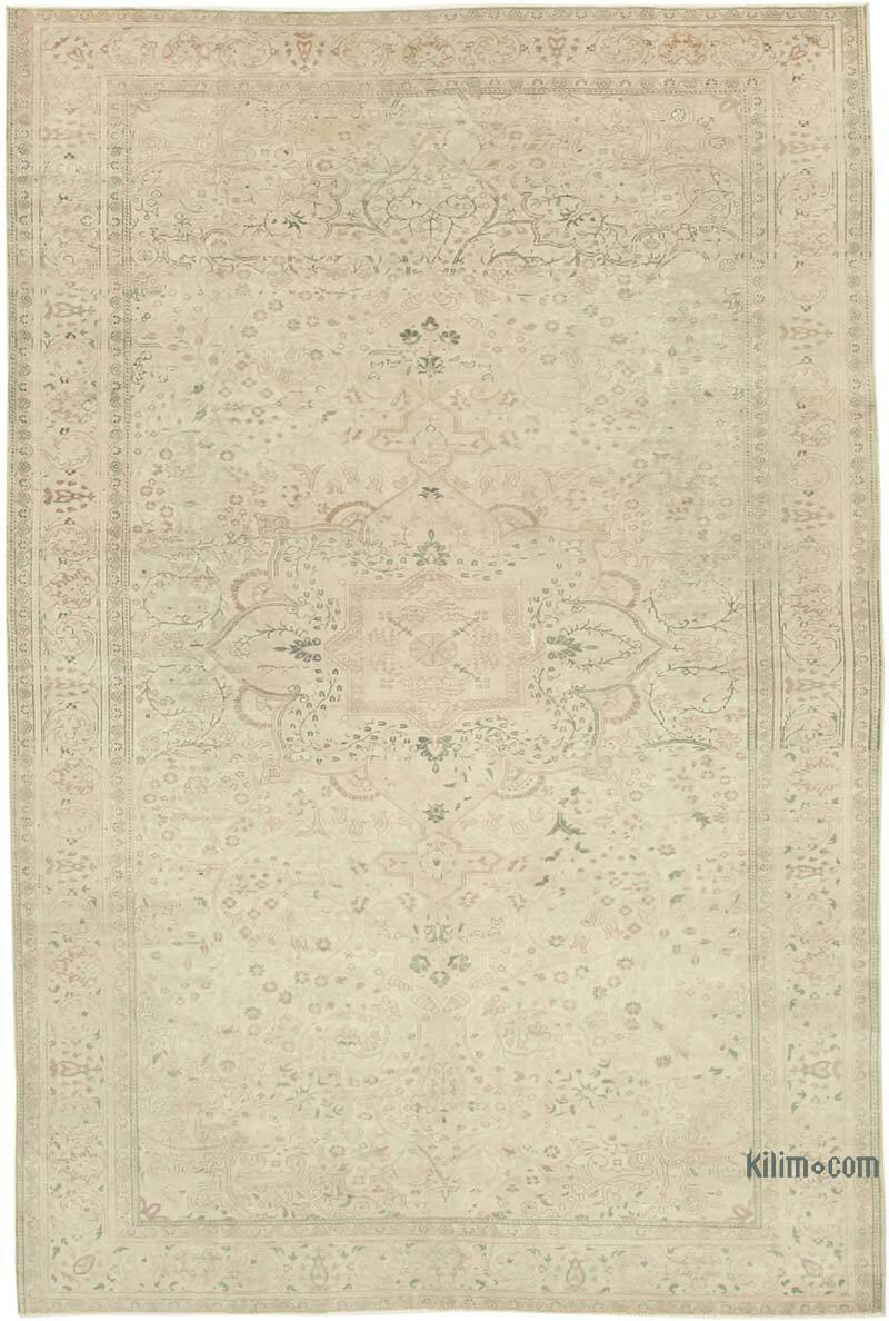 Vintage Turkish Hand-Knotted Rug - 6' 3" x 9' 10" (75" x 118") - K0075664