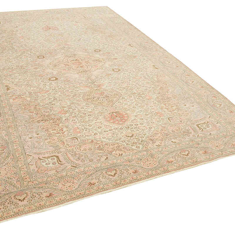 Alfombra Vintage Turca Anudada a Mano - 200 cm x 318 cm - K0075666