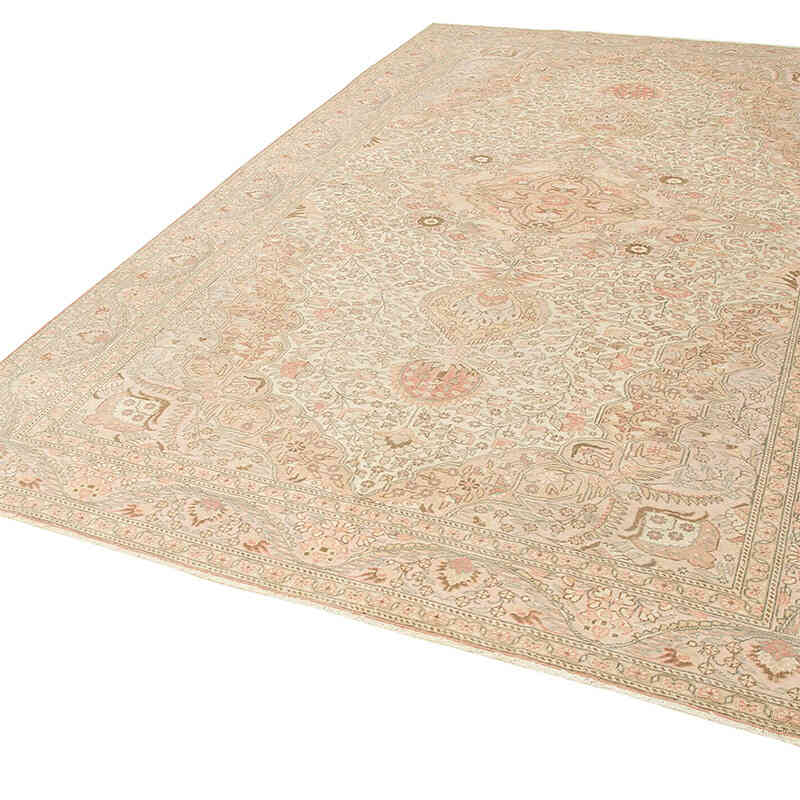 Alfombra Vintage Turca Anudada a Mano - 200 cm x 318 cm - K0075666