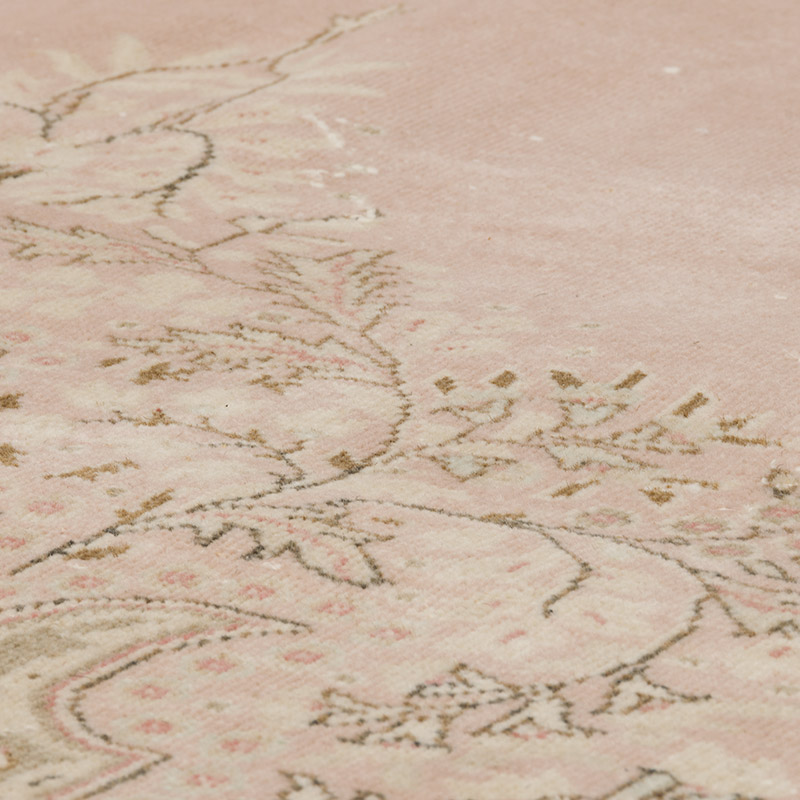 Alfombra Vintage Turca Anudada a Mano - 207 cm x 305 cm - K0075668
