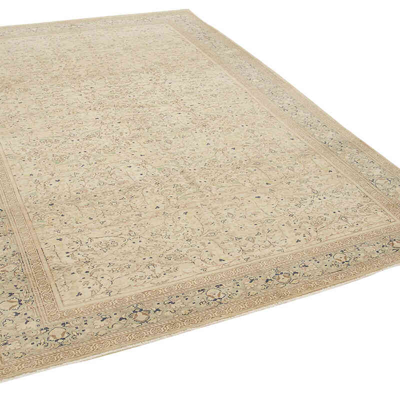 Vintage Turkish Hand-Knotted Rug - 6' 6" x 9' 2" (78" x 110") - K0075669