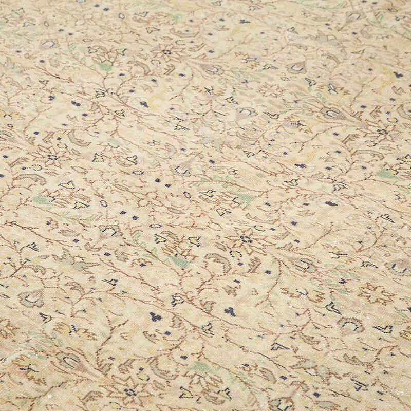 Vintage Turkish Hand-Knotted Rug - 6' 6" x 9' 2" (78" x 110") - K0075669