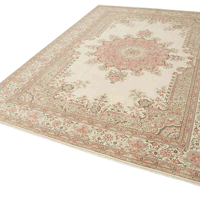 Vintage Turkish Hand-Knotted Rug - 6' 9" x 9' 10" (81" x 118") - K0075671