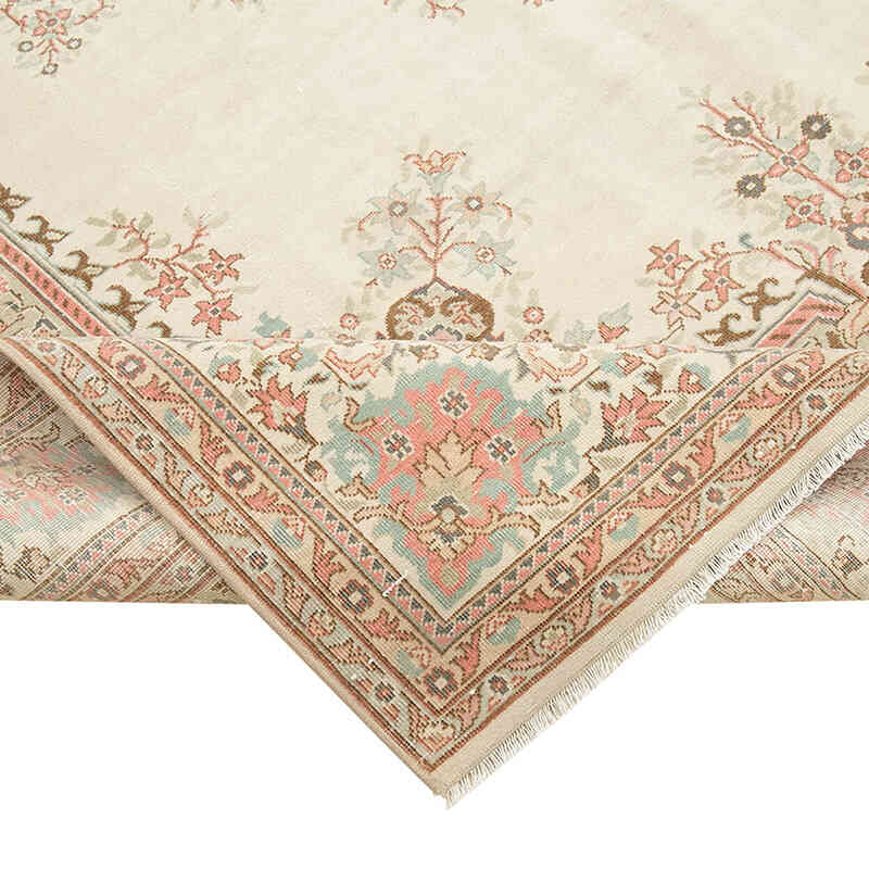 Vintage Turkish Hand-Knotted Rug - 6' 9" x 9' 10" (81" x 118") - K0075671
