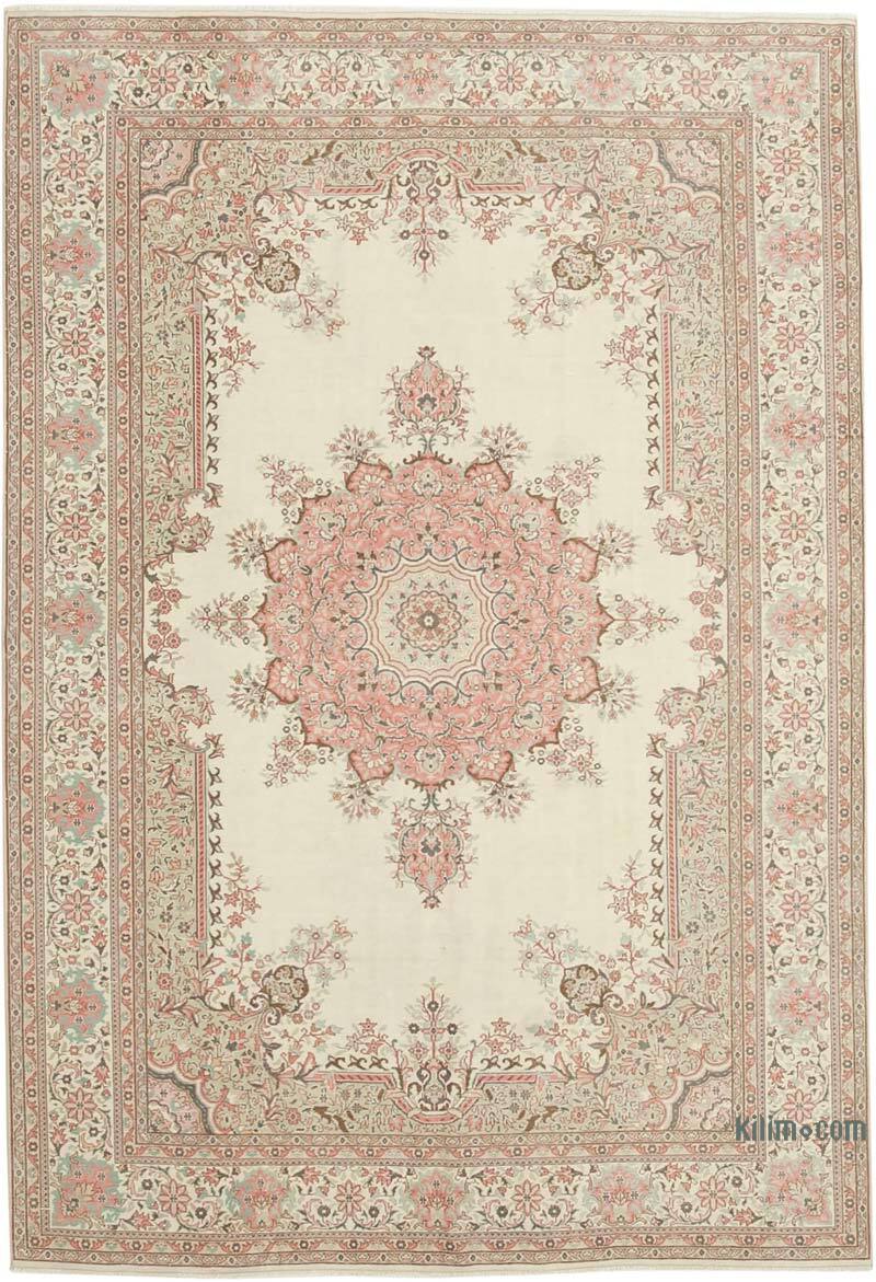 Vintage Turkish Hand-Knotted Rug - 6' 9" x 9' 10" (81" x 118") - K0075671