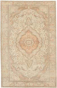 El Dokuma Vintage Halı - 190 cm x 297 cm