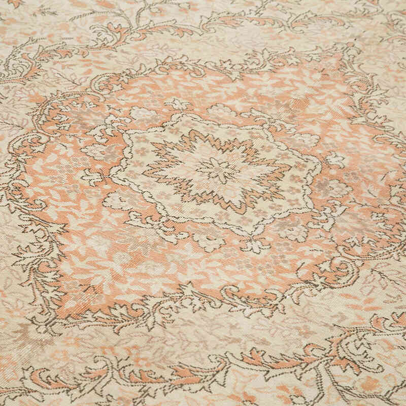 El Dokuma Vintage Halı - 190 cm x 297 cm - K0075672