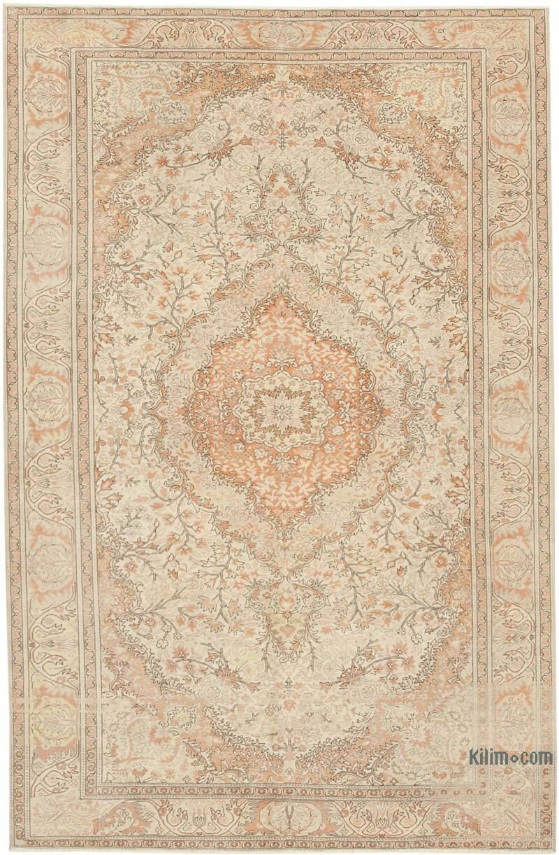 El Dokuma Vintage Halı - 190 cm x 297 cm - K0075672