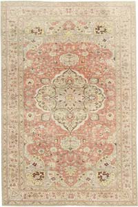 El Dokuma Vintage Halı - 193 cm x 298 cm