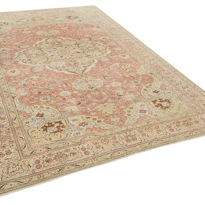 El Dokuma Vintage Halı - 193 cm x 298 cm - K0075675