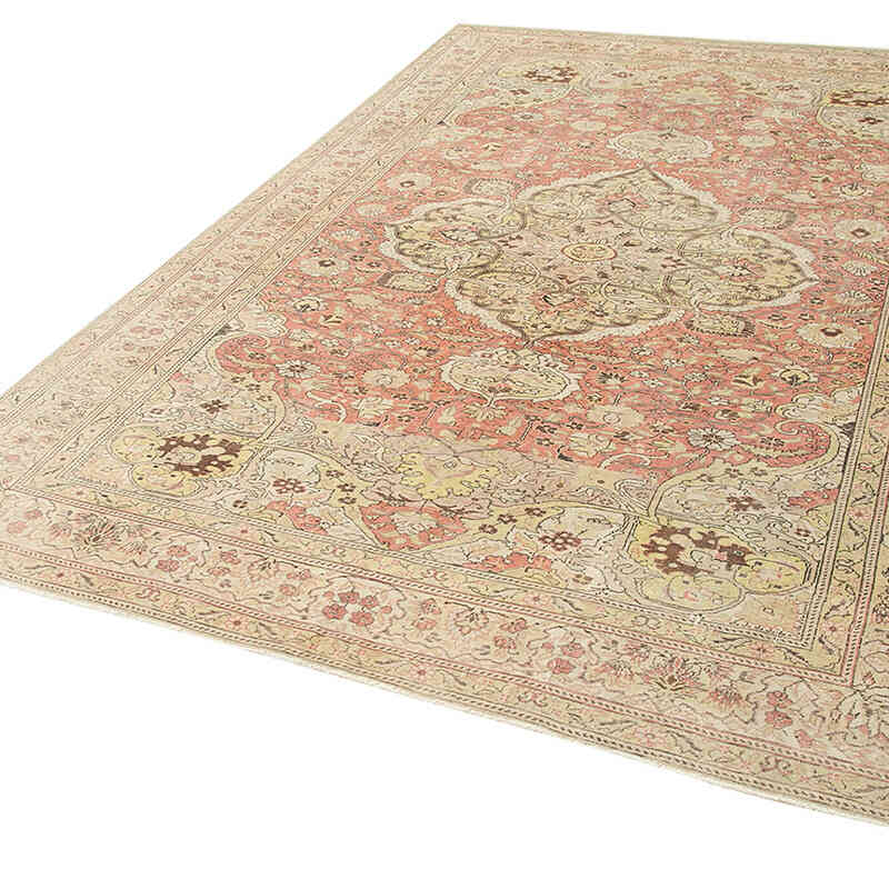 El Dokuma Vintage Halı - 193 cm x 298 cm - K0075675