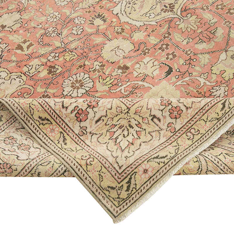 El Dokuma Vintage Halı - 193 cm x 298 cm - K0075675