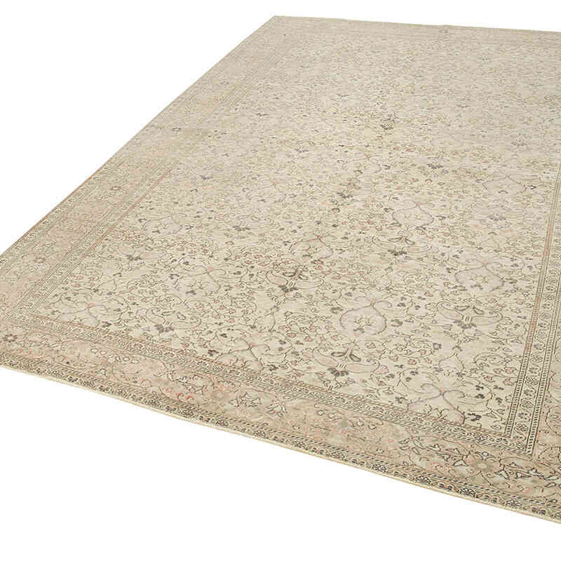 Alfombra Vintage Turca Anudada a Mano - 197 cm x 282 cm - K0075676