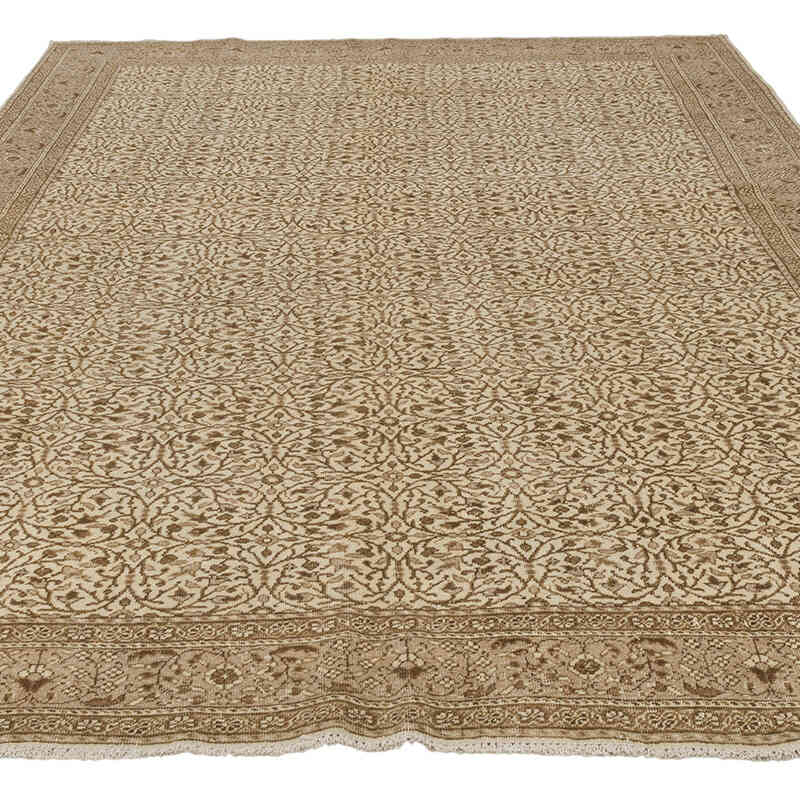 Alfombra Vintage Turca Anudada a Mano - 197 cm x 283 cm - K0075679