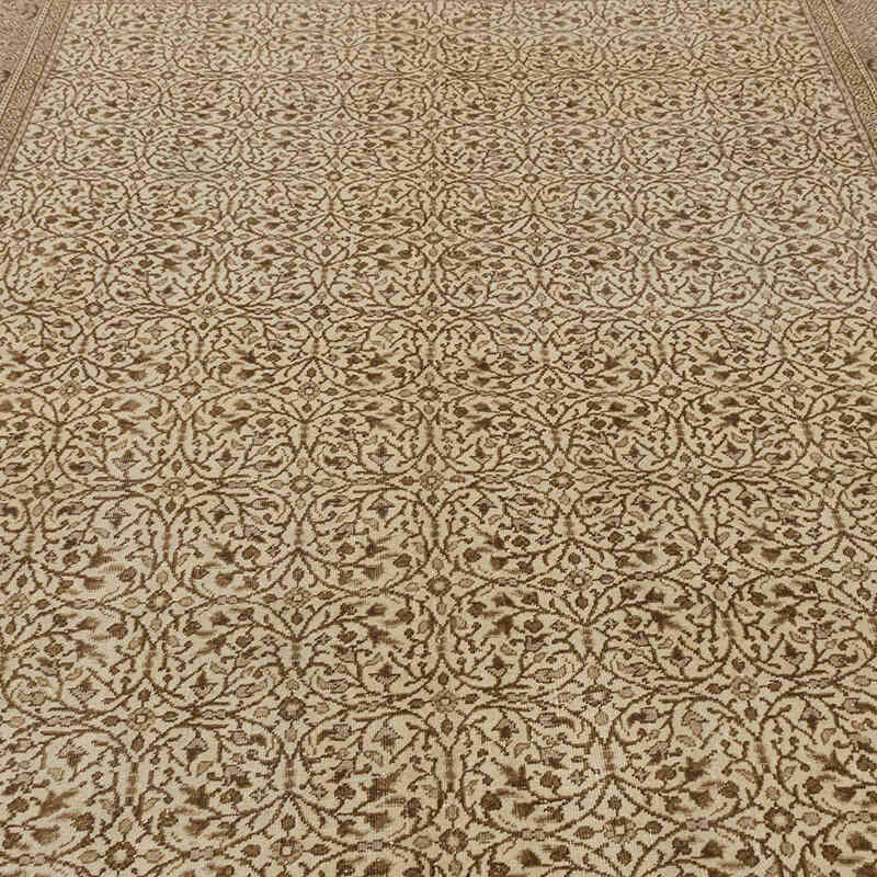 Alfombra Vintage Turca Anudada a Mano - 197 cm x 283 cm - K0075679