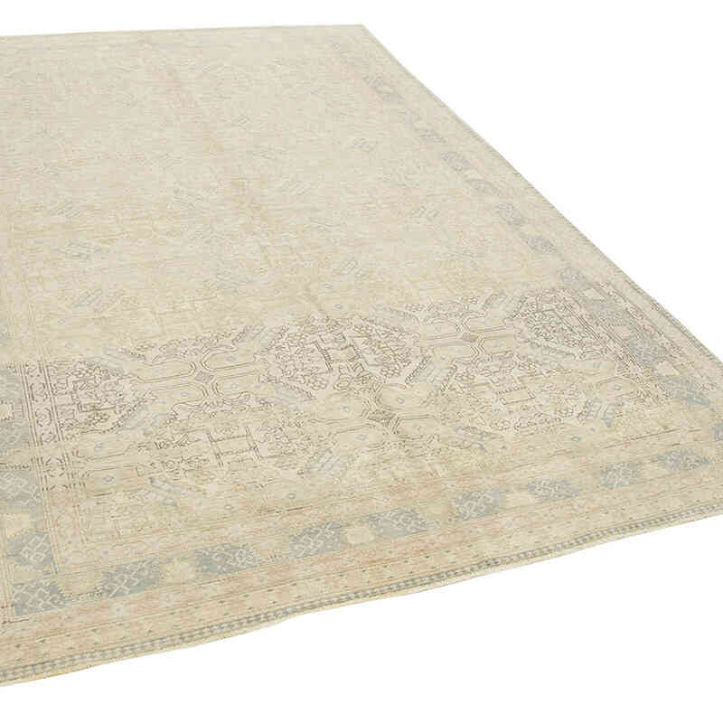 Vintage Turkish Hand-Knotted Rug - 6' 4" x 9' 5" (76" x 113") - K0075680