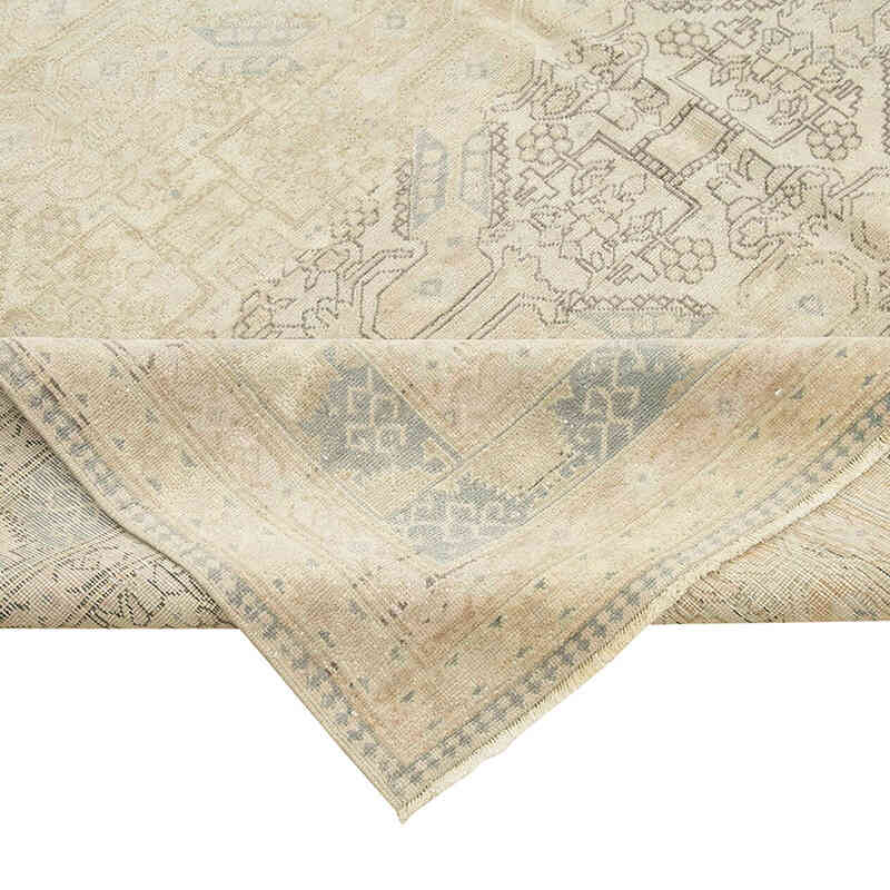 Vintage Turkish Hand-Knotted Rug - 6' 4" x 9' 5" (76" x 113") - K0075680