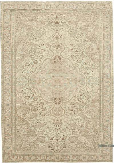 El Dokuma Vintage Halı - 197 cm x 285 cm