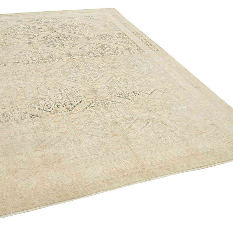 Vintage Turkish Hand-Knotted Rug - 6' 5" x 9' 6" (77" x 114") - K0075682