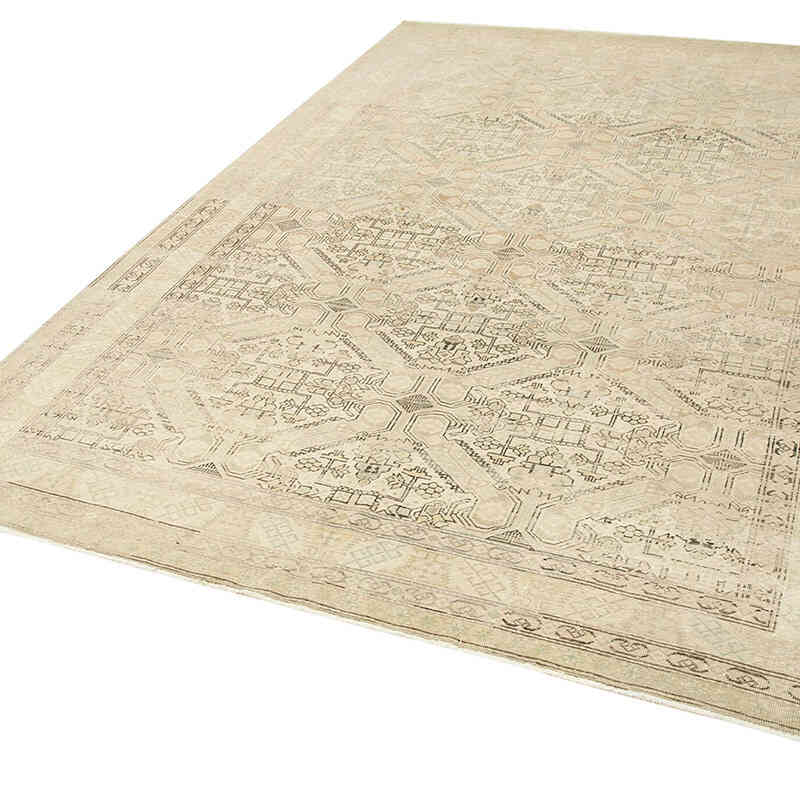 Vintage Turkish Hand-Knotted Rug - 6' 5" x 9' 6" (77" x 114") - K0075682