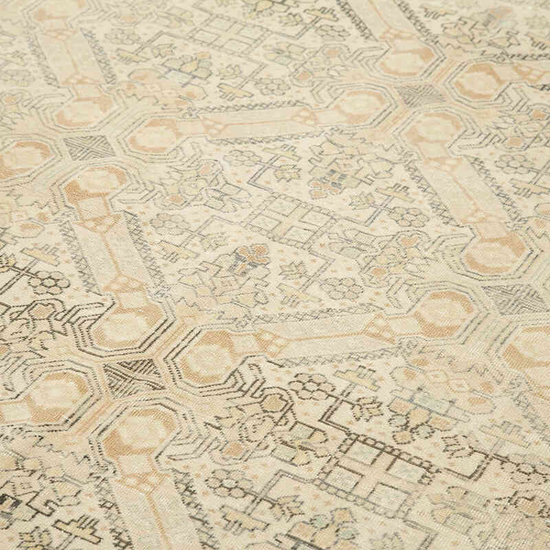 Vintage Turkish Hand-Knotted Rug - 6' 5" x 9' 6" (77" x 114") - K0075682