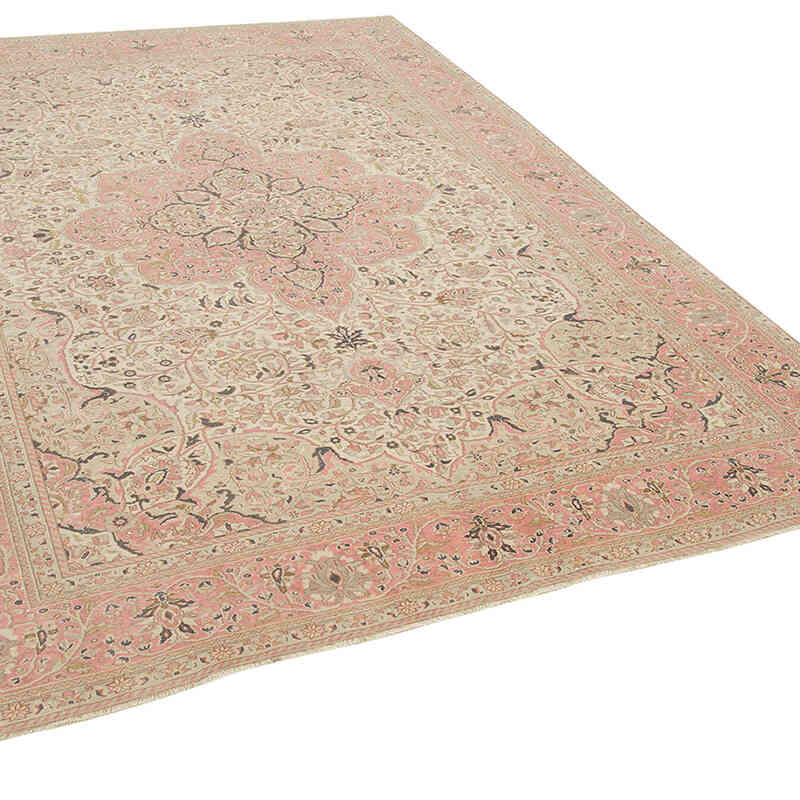 Vintage Turkish Hand-Knotted Rug - 6' 9" x 9' 6" (81" x 114") - K0075683