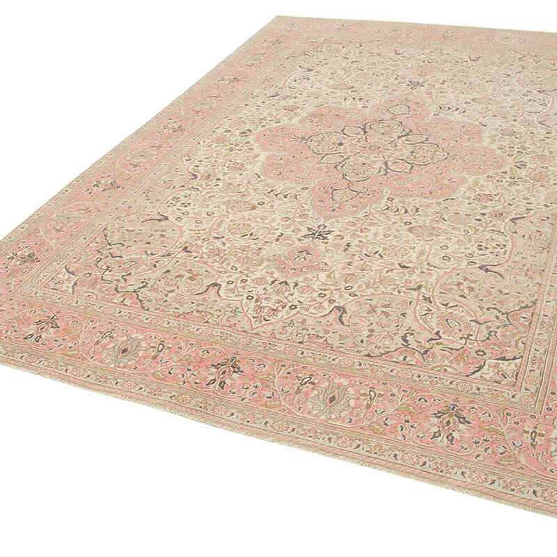Vintage Turkish Hand-Knotted Rug - 6' 9" x 9' 6" (81" x 114") - K0075683
